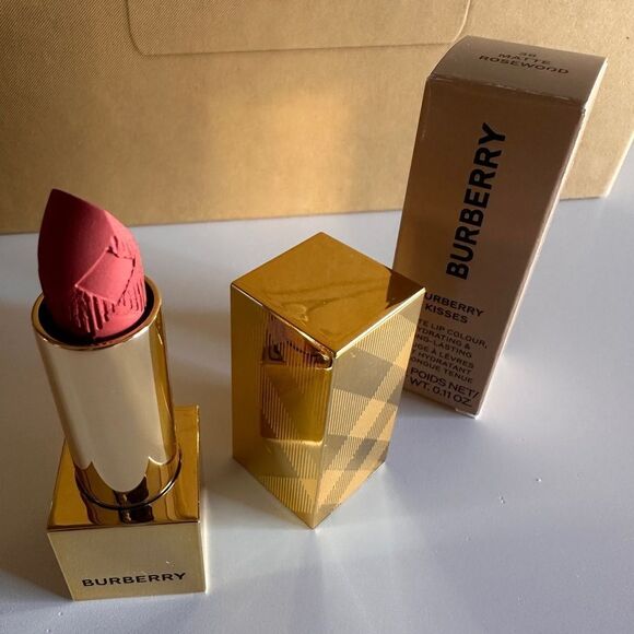 BURBERRY Kisses 38 Matte Rosewood Timeless Elegance - Picture 15 of 17
